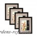 Red Barrel Studio Matted Solid Wood Distressed Picture Frame RBRS3821